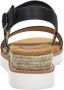 Skechers Sleehaksandaaltjes DESERT KISS HI-TEA TIME zomerschoen sandaal wig hak met memory foam - Thumbnail 5