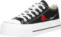 British Knights Kaya Low Sneakers Laag Zwart - Thumbnail 3