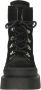 Bronx Evi-ann 47428 Enkelboots Enkellaarsjes Dames Zwart - Thumbnail 13