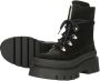 Bronx Evi ann 47428 Enkelboots Enkellaarsjes Dames Zwart - Thumbnail 12