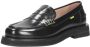 Bronx New-frizo 66436 Loafers Instappers Dames Zwart - Thumbnail 7