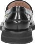Bronx New frizo 66436 Loafers Instappers Dames Zwart - Thumbnail 8