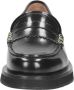 Bronx New frizo 66436 Loafers Instappers Dames Zwart - Thumbnail 9