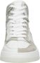 Bronx Old-cosmo 47406 Hoge sneakers Leren Sneaker Dames Wit - Thumbnail 6