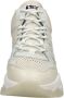 Bronx Tayke-over 47309 Hoge sneakers Leren Sneaker Dames Beige - Thumbnail 8