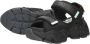 Buffalo Dames Binary 0 Sleehak Sandaal Black Dames - Thumbnail 11