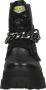 Buffalo Boot With Chain Veterschoenen Hoog zwart - Thumbnail 5