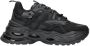 Buffalo Triplet Hollow Vegan Nappa Sneakers zwart Polyurethaan Street wear - Thumbnail 4