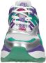 Buffalo Triplet Hollow Sneakers Laag Zilverkleur - Thumbnail 7