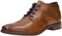 Bugatti Bruine Leren Veterschoen voor Heren Brown Heren - Thumbnail 8