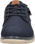Bugatti Simone Comfort Veterschoenen Laag Blauw - Thumbnail 5