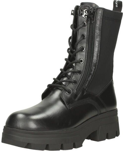 Calvin Klein Chunky Combat Laceup Zip