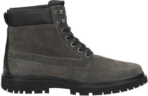 Calvin Klein Lug Mid Lace Up Boot Hike