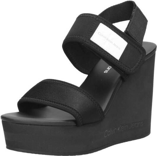 Calvin Klein Wedge Sandal Badge