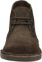 Clarks Veterboot Desert Boot Evo Donkerbruin Verwisselbaar Voetbed - Thumbnail 11