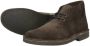 Clarks Veterboot Desert Boot Evo Donkerbruin Verwisselbaar Voetbed - Thumbnail 12