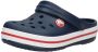 Crocs Crocband Sportieve slippers Blauw 485 -Navy Red - Thumbnail 7