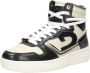 Cruyff Campo High Lux Hoge sneakers Leren Sneaker Dames Wit - Thumbnail 8