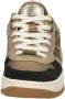 Cruyff Junior Campo Low Sneakers Leren Sneaker Meisjes Brons - Thumbnail 8