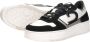 Cruyff Campo Low Tall zwarte sneakers Leerlook Dames - Thumbnail 7