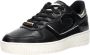 Cruyff Campo Low Lux Black Gold Zwart Leer Lage sneakers Dames - Thumbnail 11