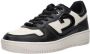 Cruyff Campo Low Lux Black Cream Zwart Leer Lage sneakers Dames - Thumbnail 7
