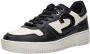 Cruyff Campo Low Lux Black Cream Zwart Leer Lage sneakers Dames - Thumbnail 6