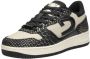 Cruyff Campo Low Lux black cream Zwart Leer Lage sneakers Dames - Thumbnail 8