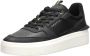 Cruyff Endorsed Tennis | black gold Zwart Leer Lage sneakers Heren - Thumbnail 4