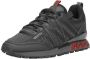 Cruyff Fearia sneakers zwart rood Jongens Imitatieleer 34 - Thumbnail 4