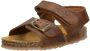 Develab leren sandalen cognac Bruin Leer Effen 26 - Thumbnail 11