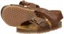 Develab leren sandalen cognac Bruin Leer Effen 26 - Thumbnail 14