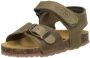 Develab leren sandalen kaki Groen Leer Effen 26 - Thumbnail 9