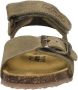 Develab leren sandalen kaki Groen Leer Effen 26 - Thumbnail 11