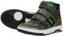 Develab 44307 Lage sneakers Leren Sneaker Jongens Kids Groen - Thumbnail 8