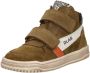 Develab 45149 756 Cognac Waxed Klittenbandschoenen - Thumbnail 4