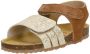 Develab 48410 299 Beige Combi Fantasy Sandalen - Thumbnail 9