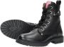 Develab 44316 Veterboots Laarzen Met Veters Meisjes Kids Zwart - Thumbnail 15