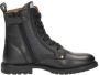 Develab Smiley Veterboots zwart Leer Kinderschoenen - Thumbnail 9