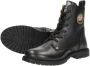 Develab Smiley Veterboots zwart Leer Kinderschoenen - Thumbnail 10