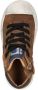 Bruin Tinten 46163 Hoge sneakers Leren Sneaker Jongens Cognac - Thumbnail 15