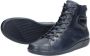 ECCO Soft 2.0 Veterboots blauw Leer Dames - Thumbnail 8