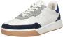 ECCO Street Court heren sneaker Wit blauw - Thumbnail 3