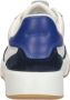 ECCO Street Court heren sneaker Wit blauw - Thumbnail 4