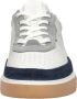 ECCO Street Court heren sneaker Wit blauw - Thumbnail 5