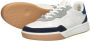 ECCO Street Court heren sneaker Wit blauw - Thumbnail 6