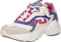 Fila Collene Logo Teens Sneakers Laag Beige - Thumbnail 3