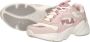 Fila Collene Logo Teens Sneakers Laag Roze - Thumbnail 6