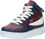 Fila FXventuno sneakers blauw wit rood Jongens Meisjes Leer Meerkleurig 34 - Thumbnail 12