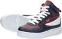 Fila FXventuno sneakers blauw wit rood Jongens Meisjes Leer Meerkleurig 34 - Thumbnail 15